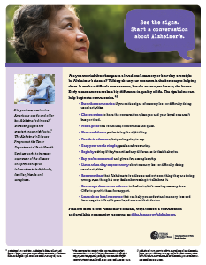 caregiver factsheet