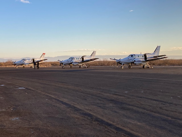 Morning in Van Horn, Texas