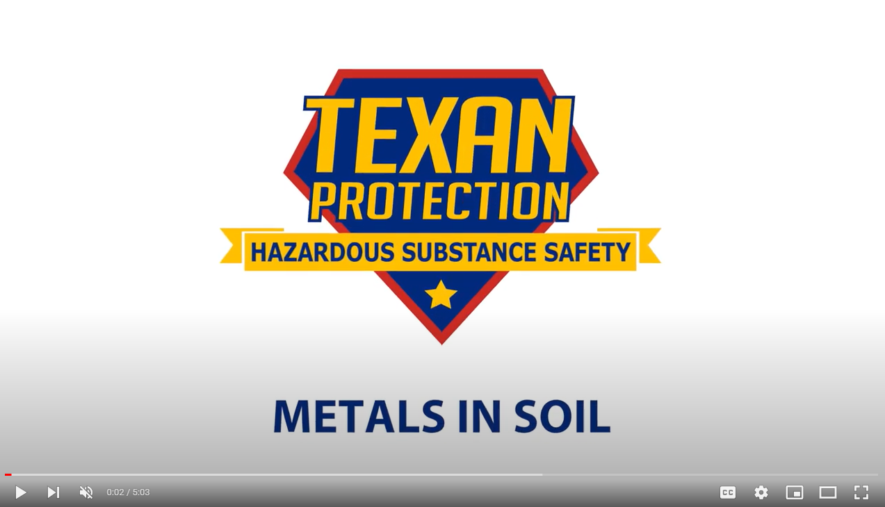 Metals in Soil video screen shot