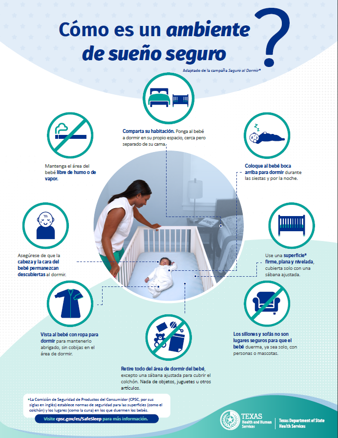 sueño infantil seguro lista