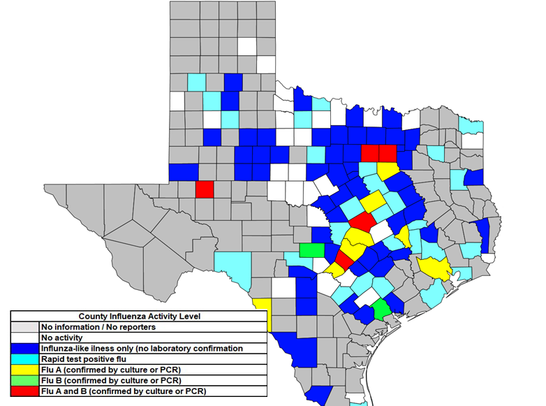 Weekly influenza update, week 17, April 2023