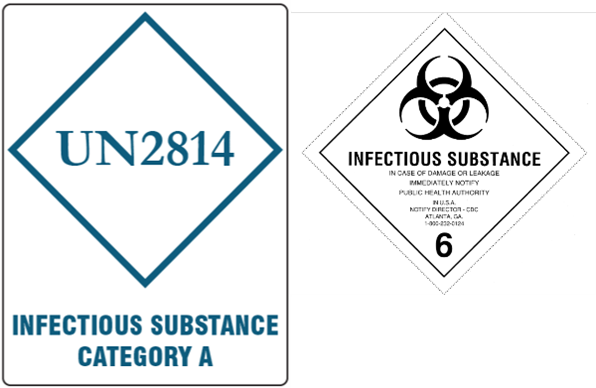 "UN2814/Infectious Substance"