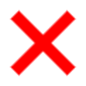 Red X