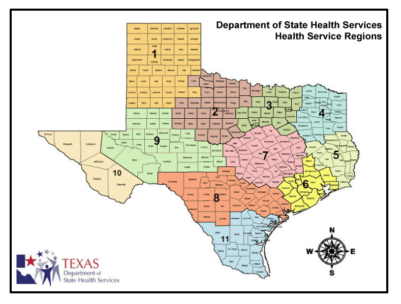 TxRegionalMap TxRegionalMap