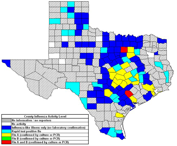 20212022 Texas Influenza Surveillance Activity Texas DSHS