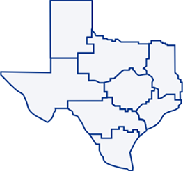 Texas Region Map